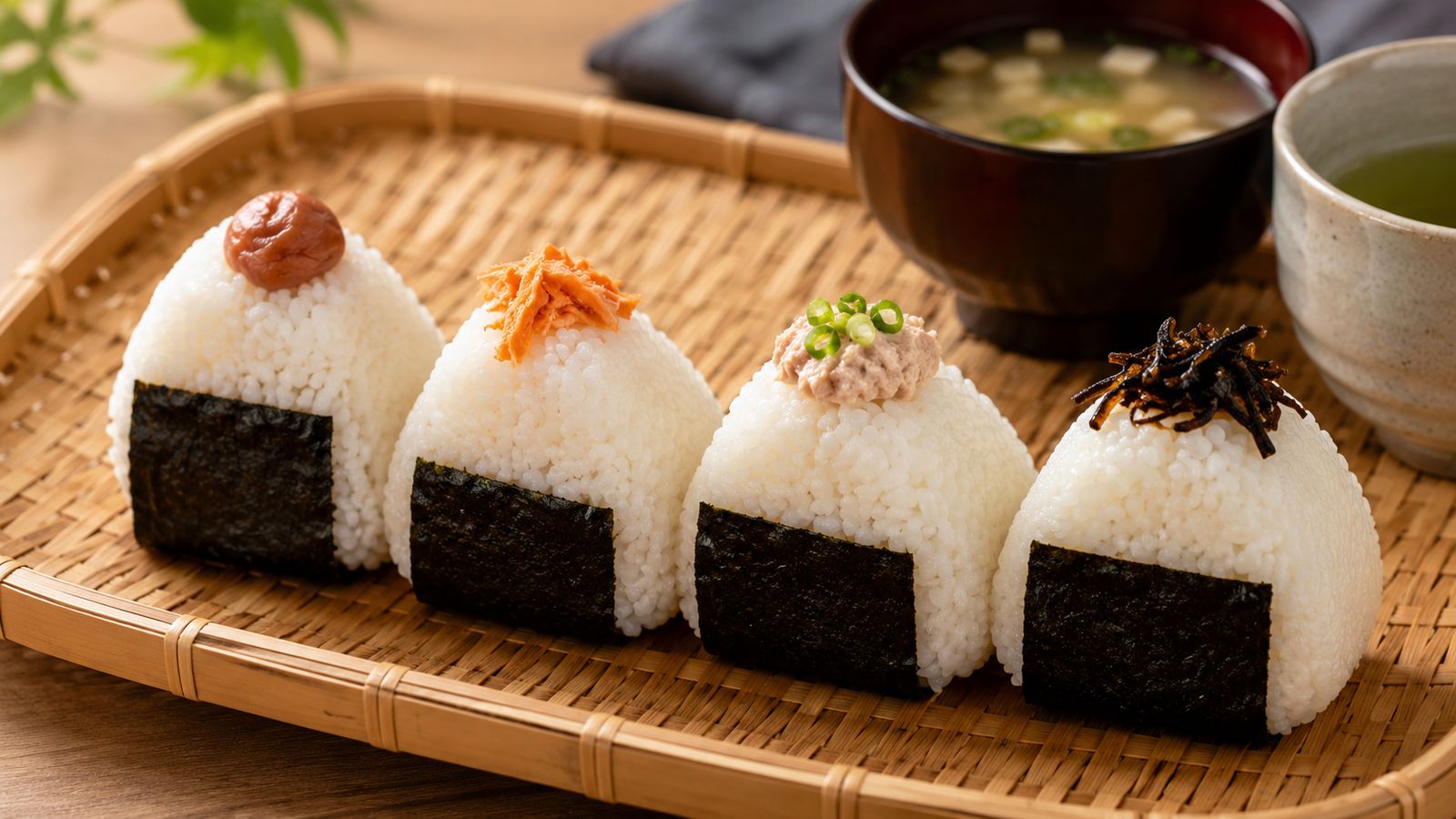 Onigiri (おにぎり - boulettes de riz japonaises)