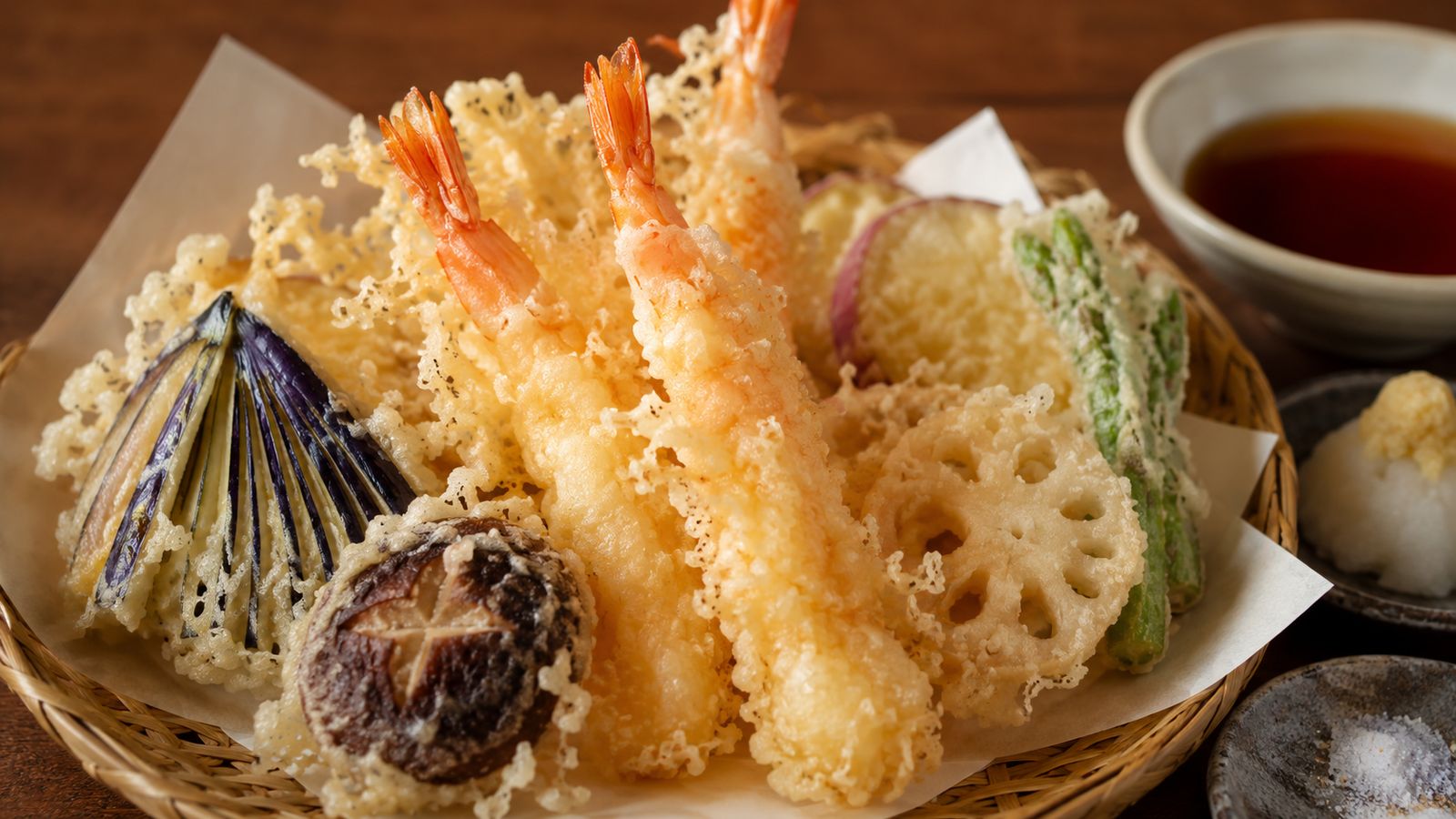 Tempura (天ぷら - friture legere japonaise)
