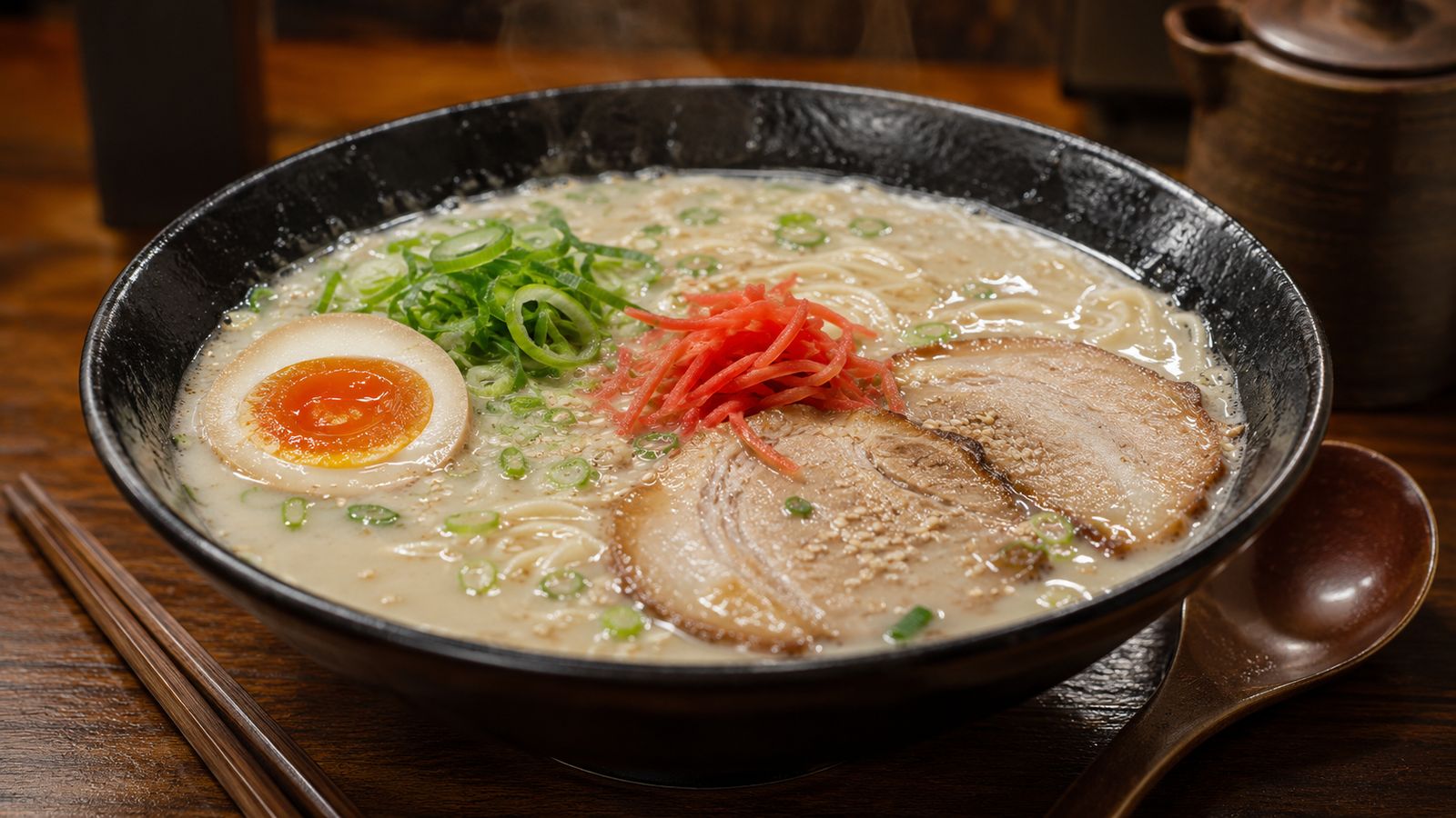 Tonkotsu Ramen (豚骨ラーメン)