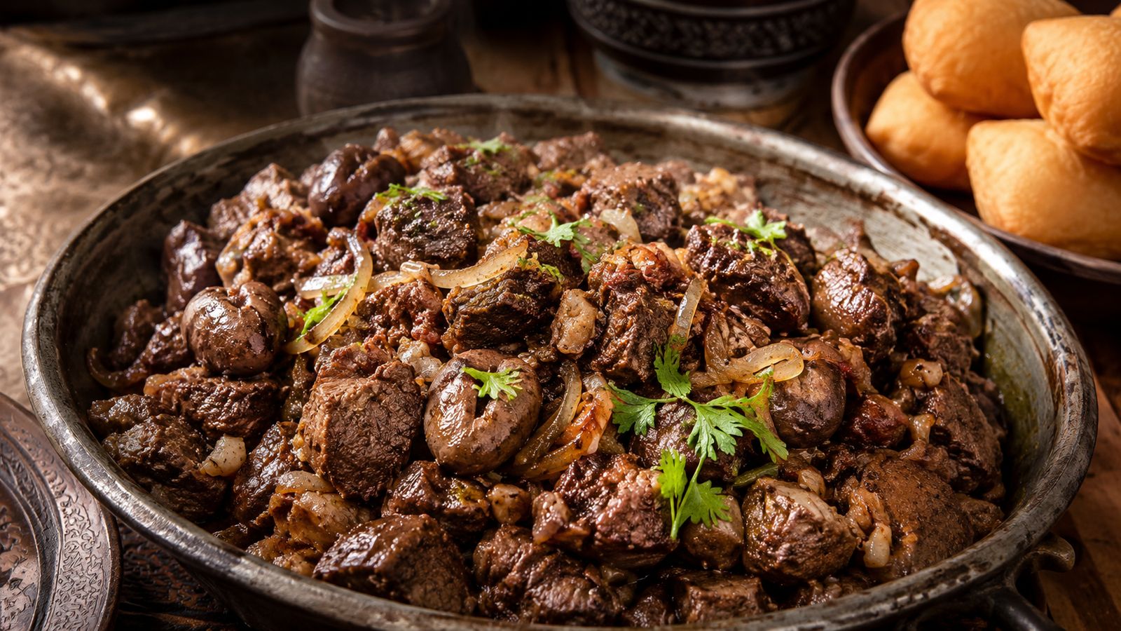 Kuyrdak (sauté abats nomade kazakh)