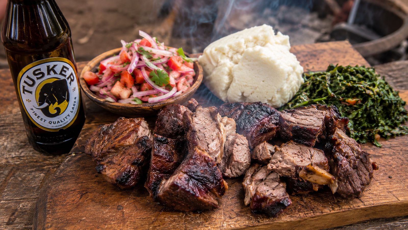 Nyama Choma (Viande Grillée)