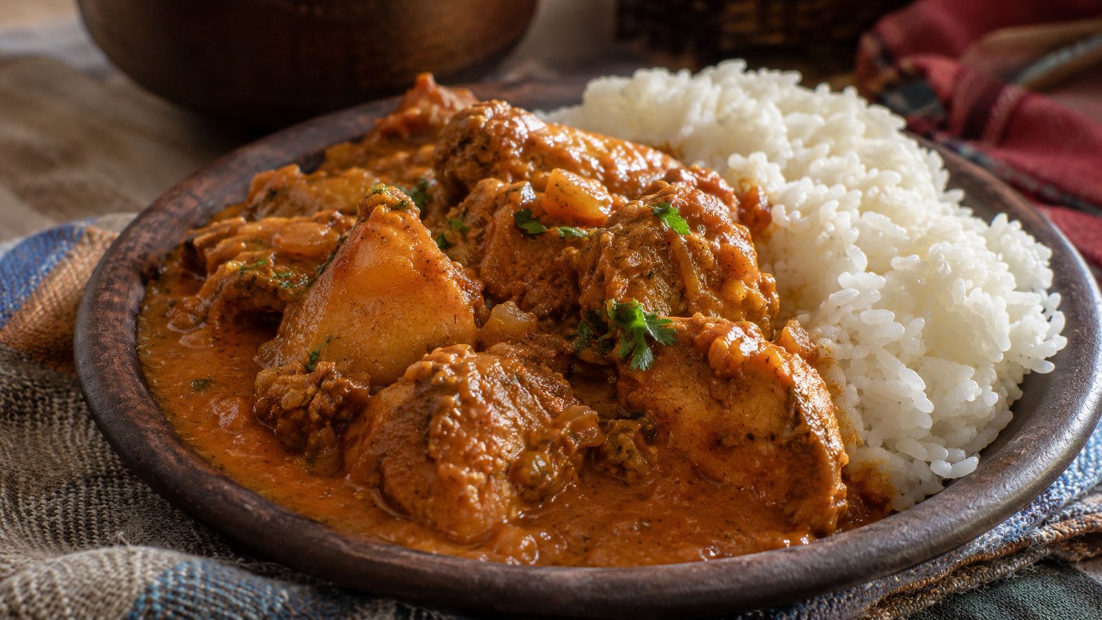 Lekhotloane (bœuf pilé du Lesotho et purée à la morongo)