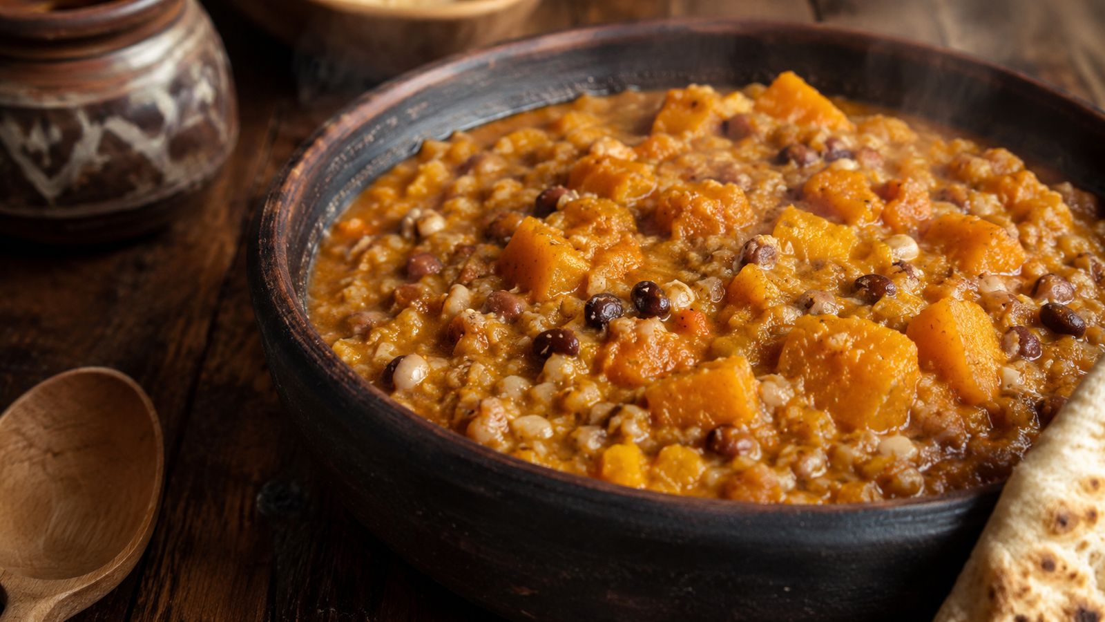 Linaoa tsa khulo (haricots aux légumes paysans)