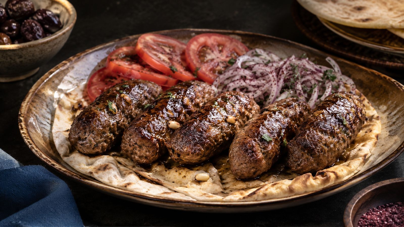 Kafta Meshwiyeh (كفتة مشوية)