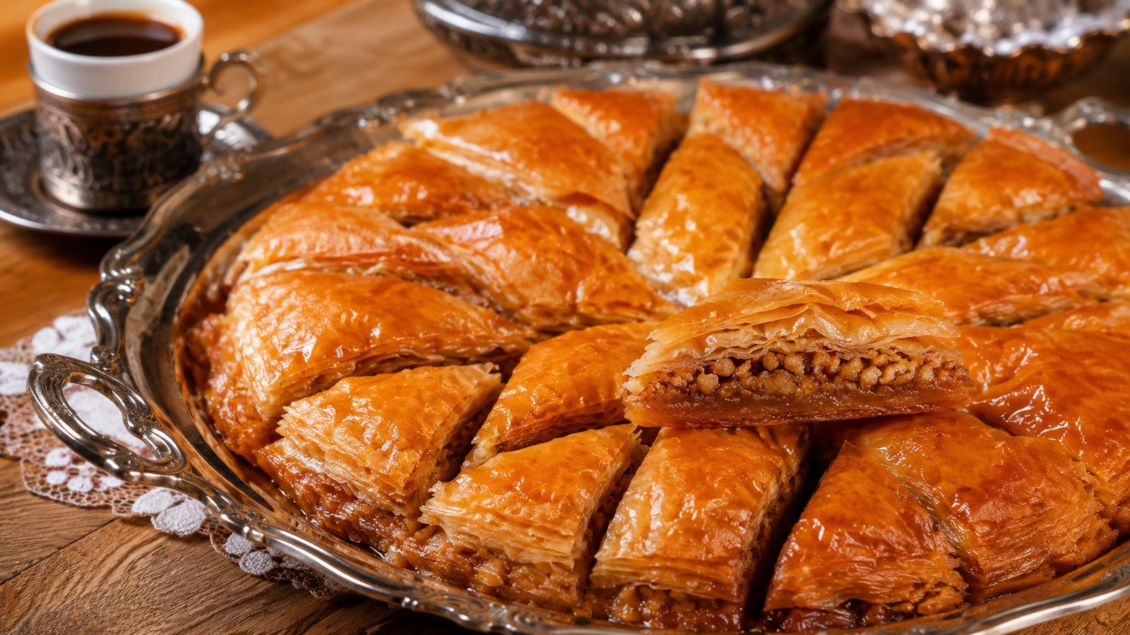 Baklava macédonienne aux noix