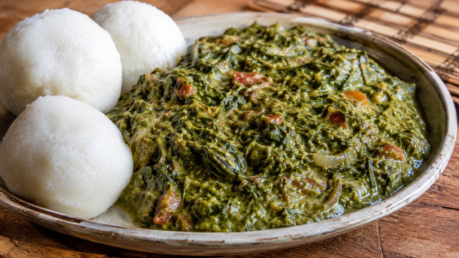 Kondowole (kondowole — pâte collante de manioc Tumbuka)