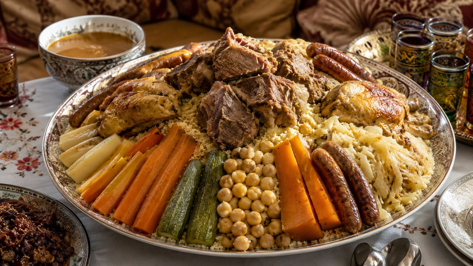 Couscous Royal aux 7 Légumes