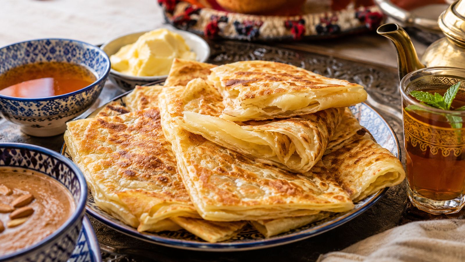 Msemen (الرغايف / المسمن)