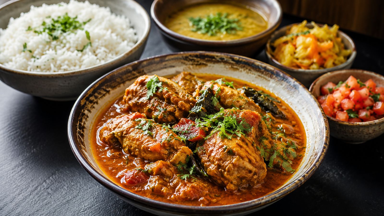 Cari Poule (Cari de Poulet Créole Mauricien)