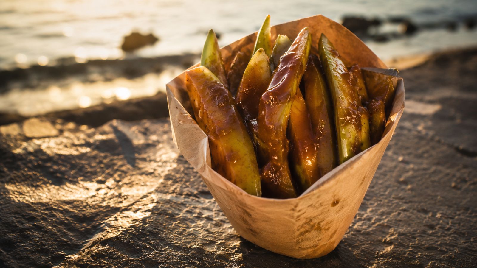 Mangue Confite (Pickle Mangue Verte « Mangue Dipiman »)