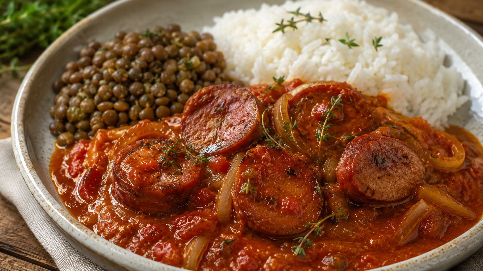 Rougaille Saucisses