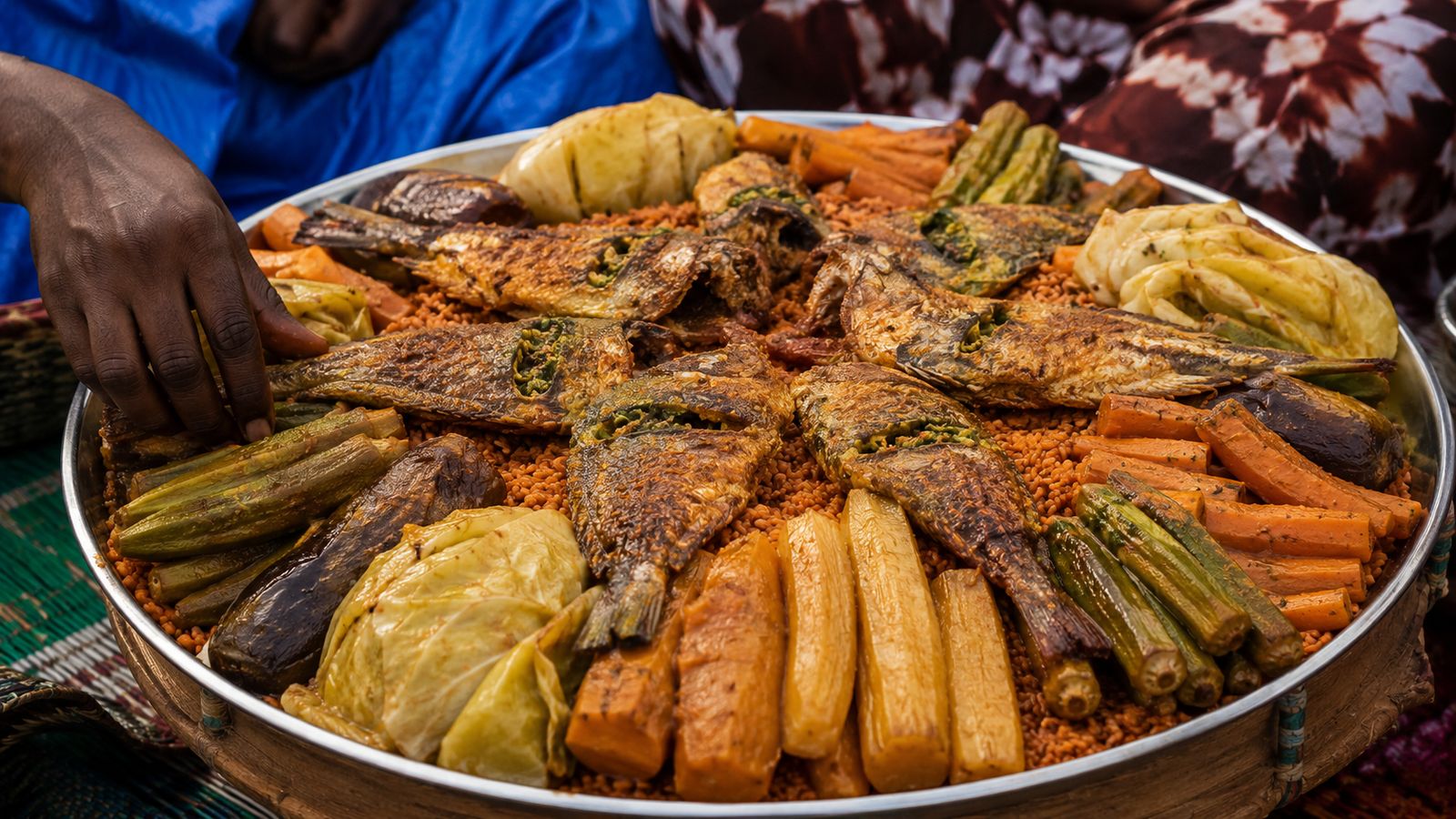 Thiéboudiène mauritanien (riz au poisson sahélien)
