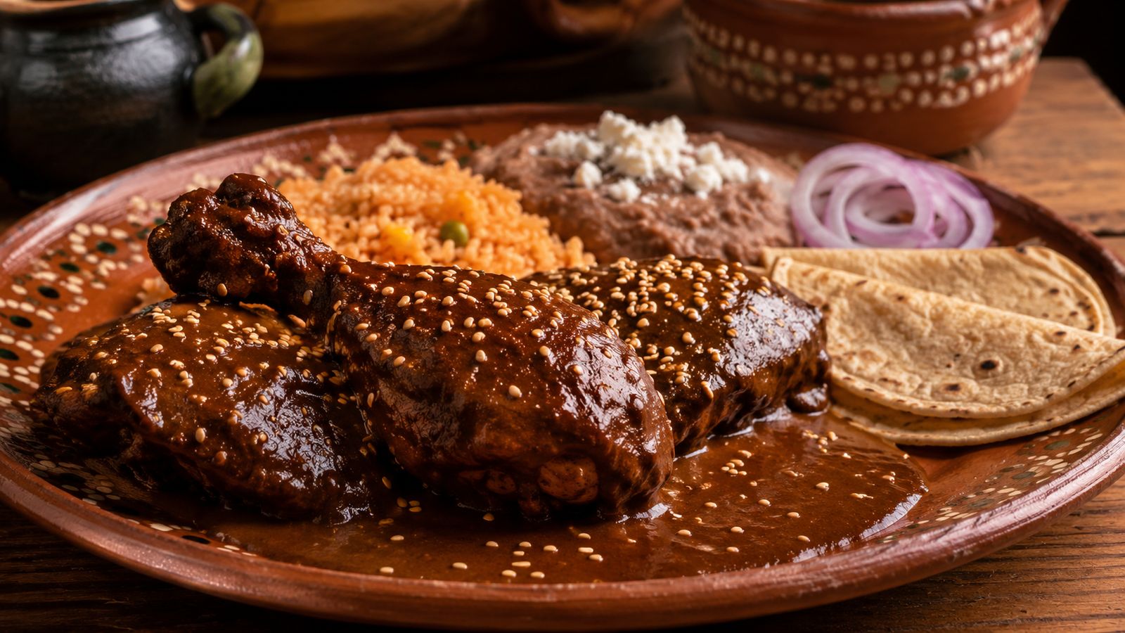 Mole Poblano, recette traditionnelle (Mexique)
