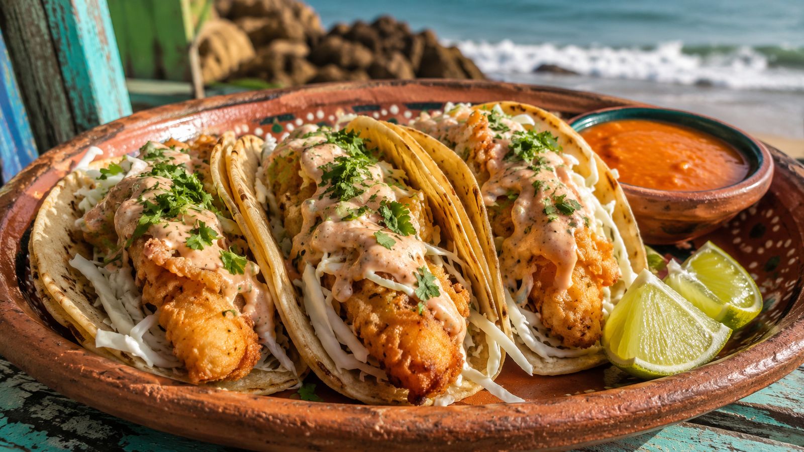 Tacos de Pescado Estilo Baja