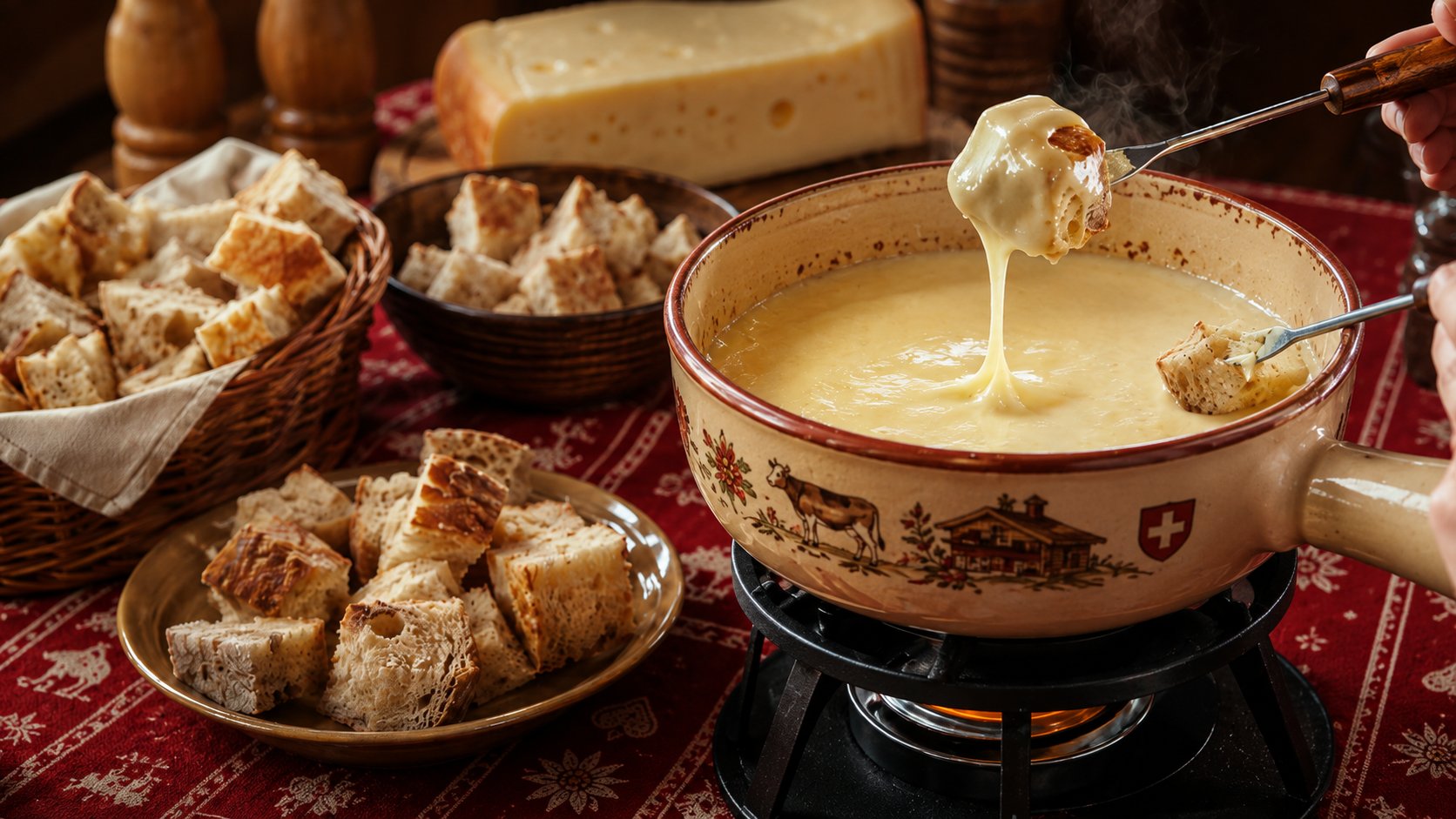 Fondue Moitié-Moitié