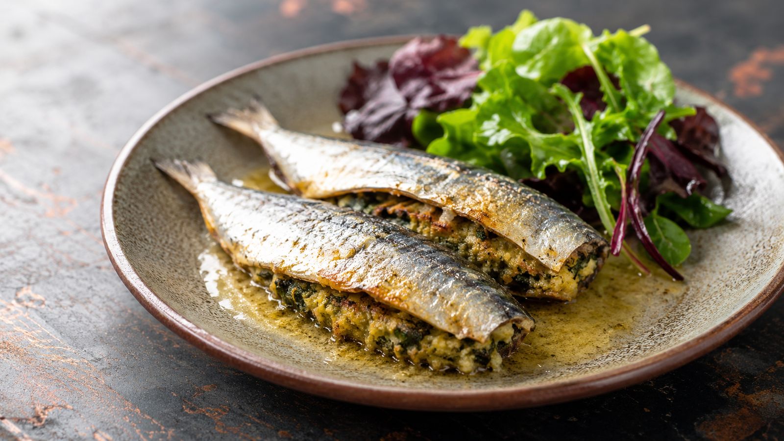 Sardines farcies aux blettes à la monégasque