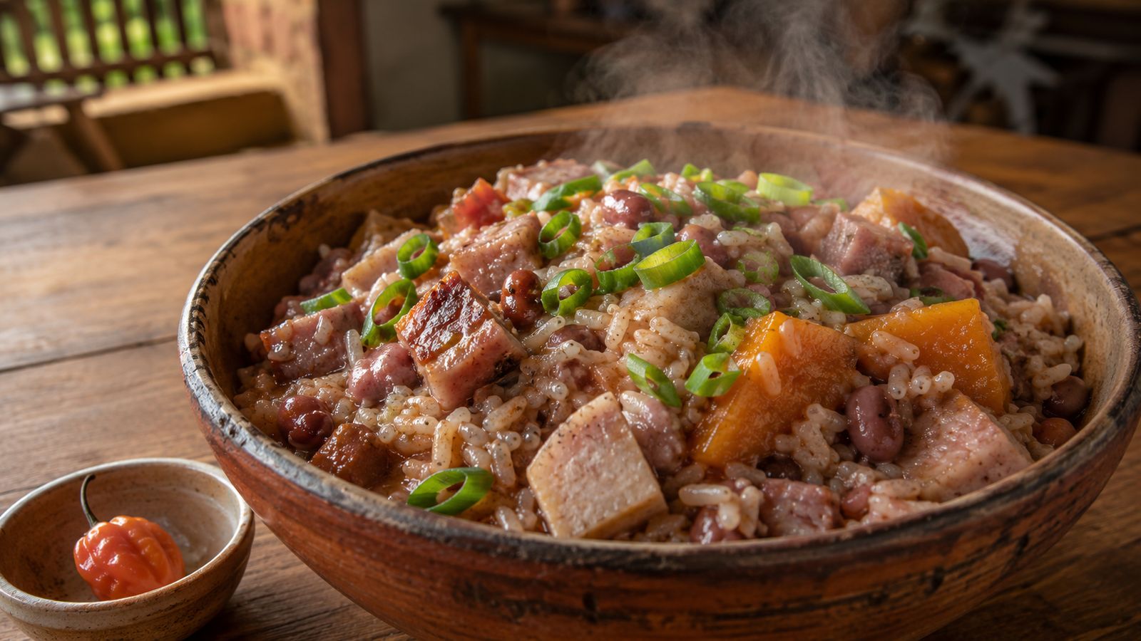 Cookup Rice (Montserratian one-pot)