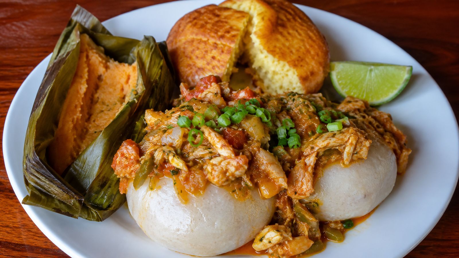 Saltfish & Coconut Dumpling