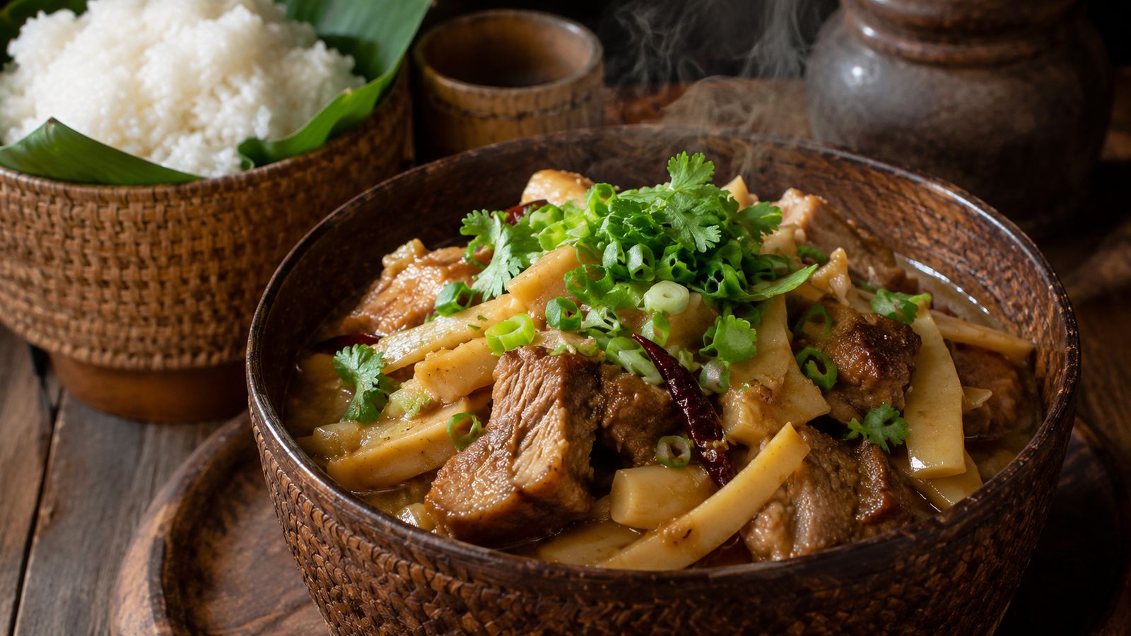Kachin Hkam Tu / Porc-Bambou de l'État Kachin