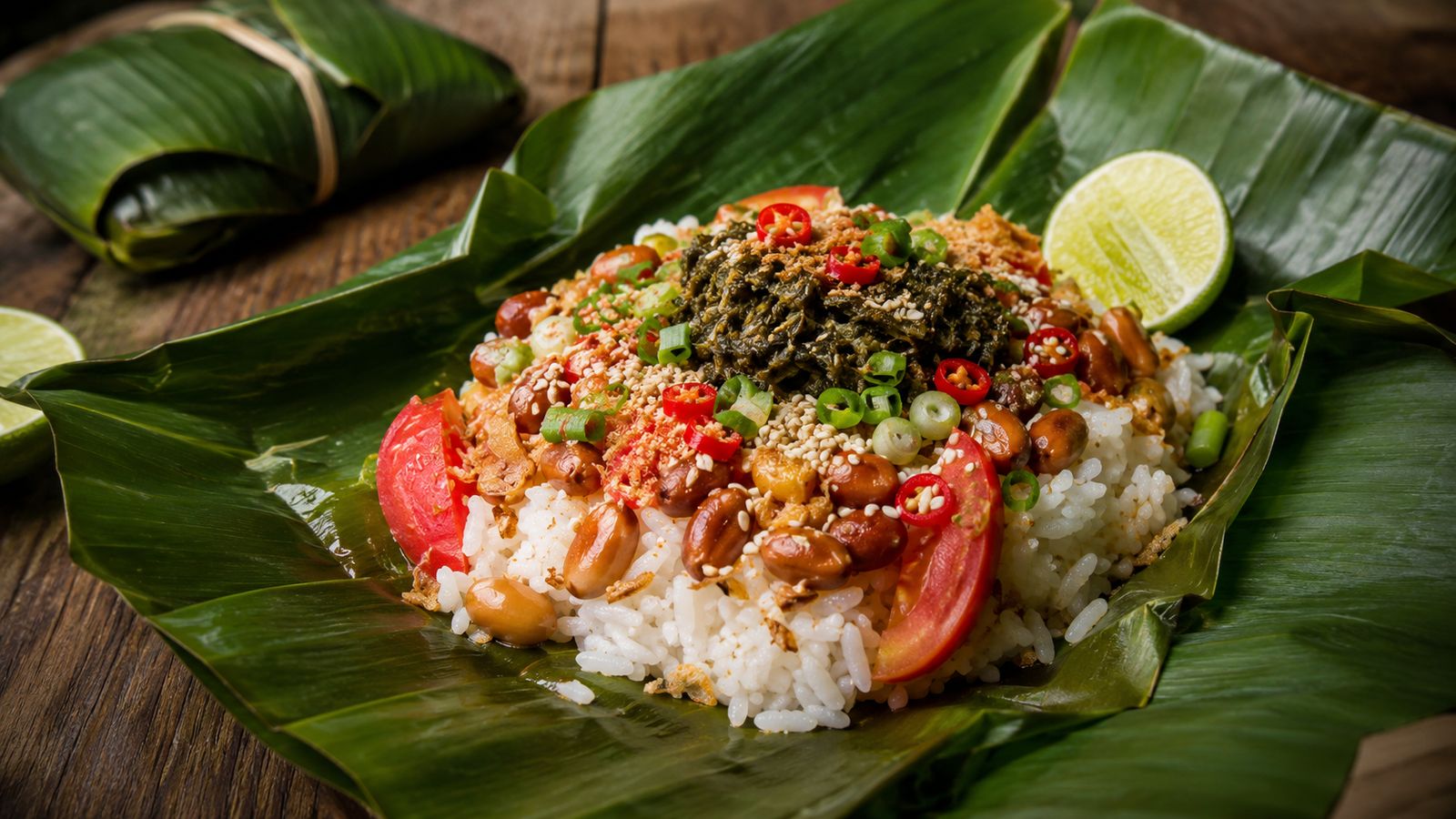 Lahpet Htamin (riz au thé fermenté — လက်ဖက်ထမင်း)