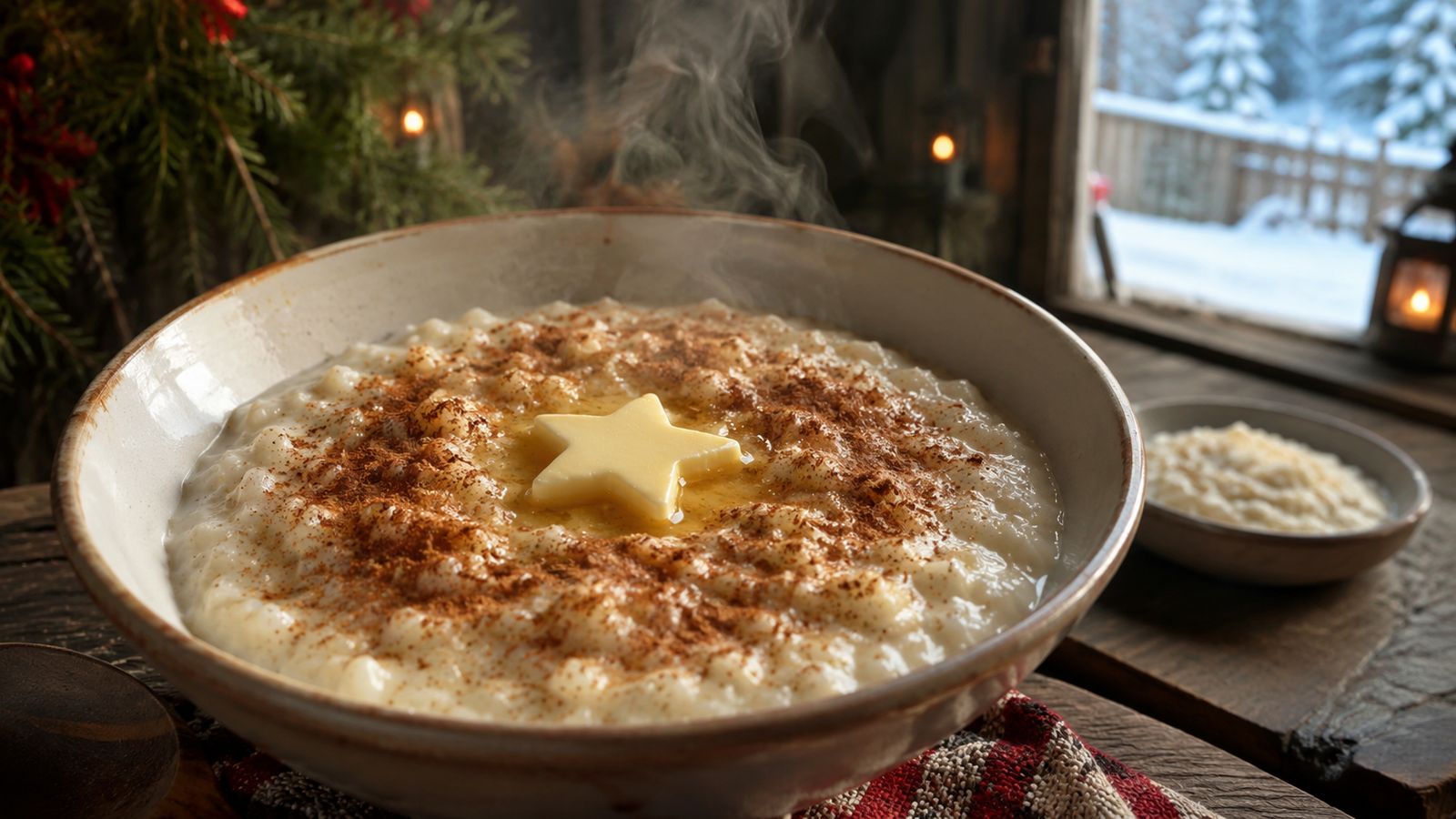 Risengrynsgrøt (riz au lait du matin de Noël)