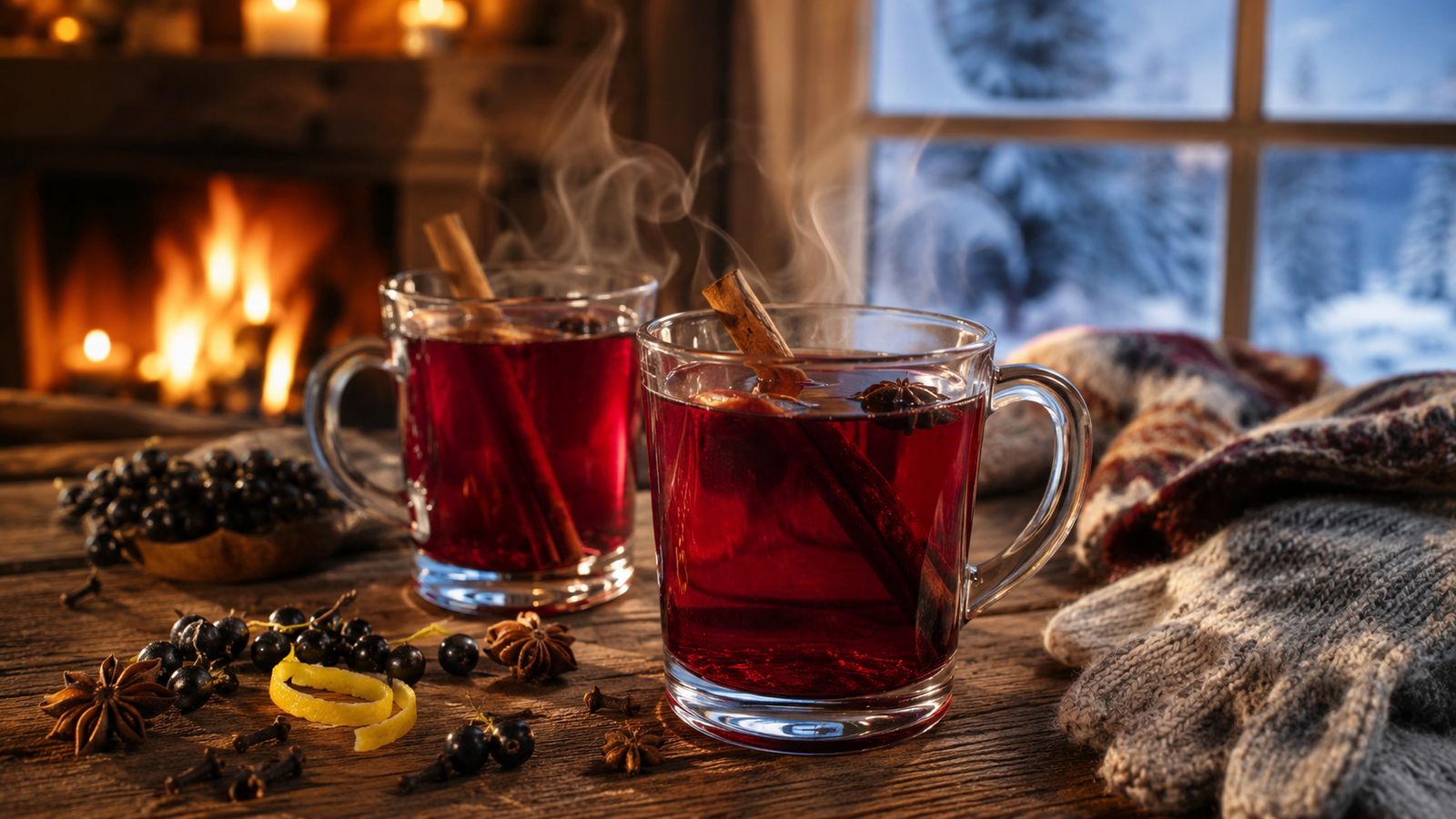 Solbærtoddy (toddy chaud de cassis aux épices)