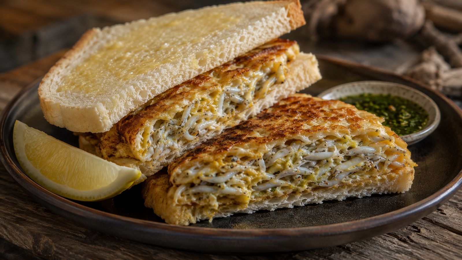Whitebait Fritters (galettes de blanchaille)