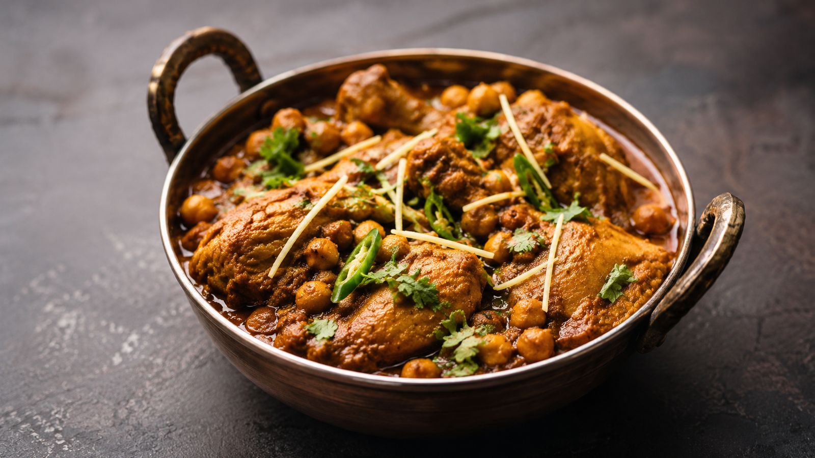 Murgh Cholay (مرغ چھولے)