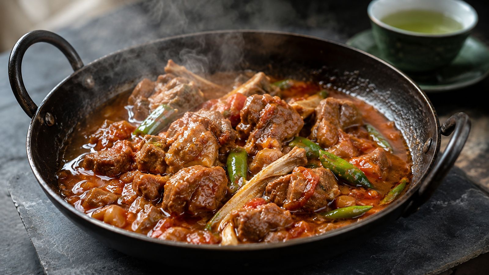 Shinwari Karahi / Namkeen Karahi (شنواری کڑاہی)
