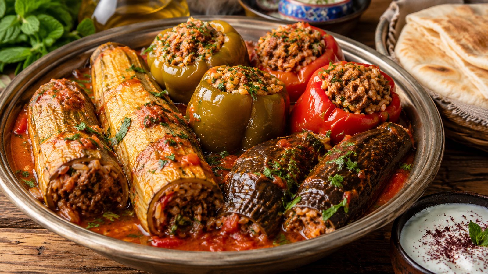 Mahshi (légumes farcis palestiniens)
