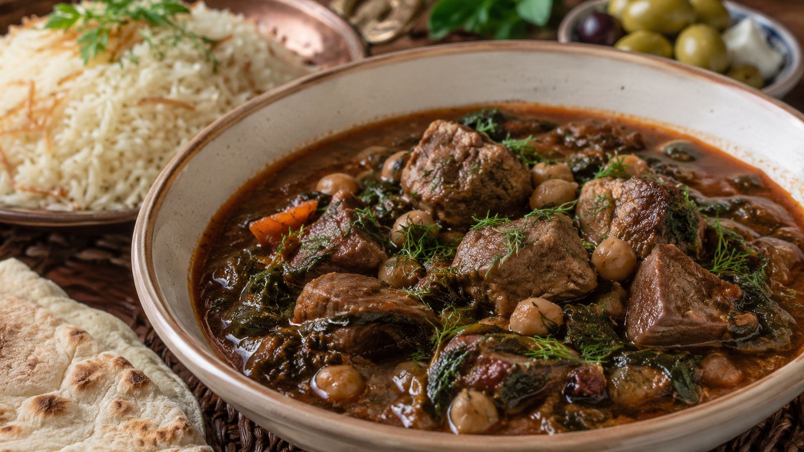Sumāqiyyah (ragoût d'agneau au sumac de Gaza)
