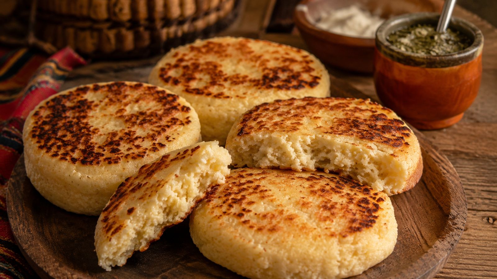Mbeju (galette manioc-fromage paraguayenne)