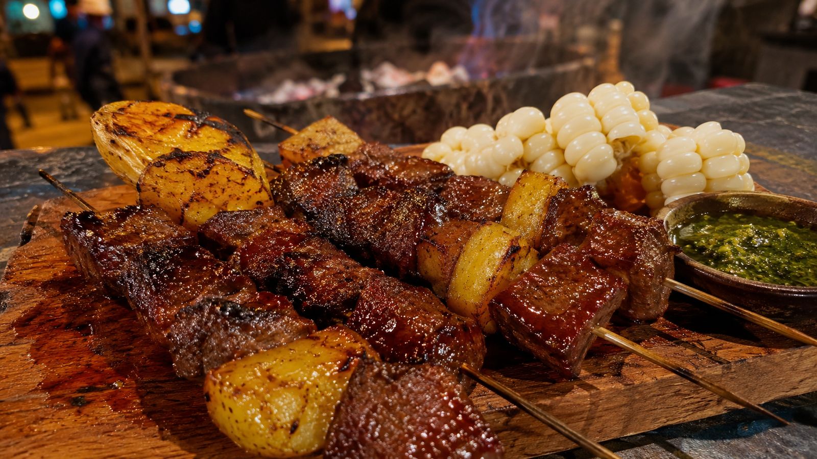Anticuchos de Corazón