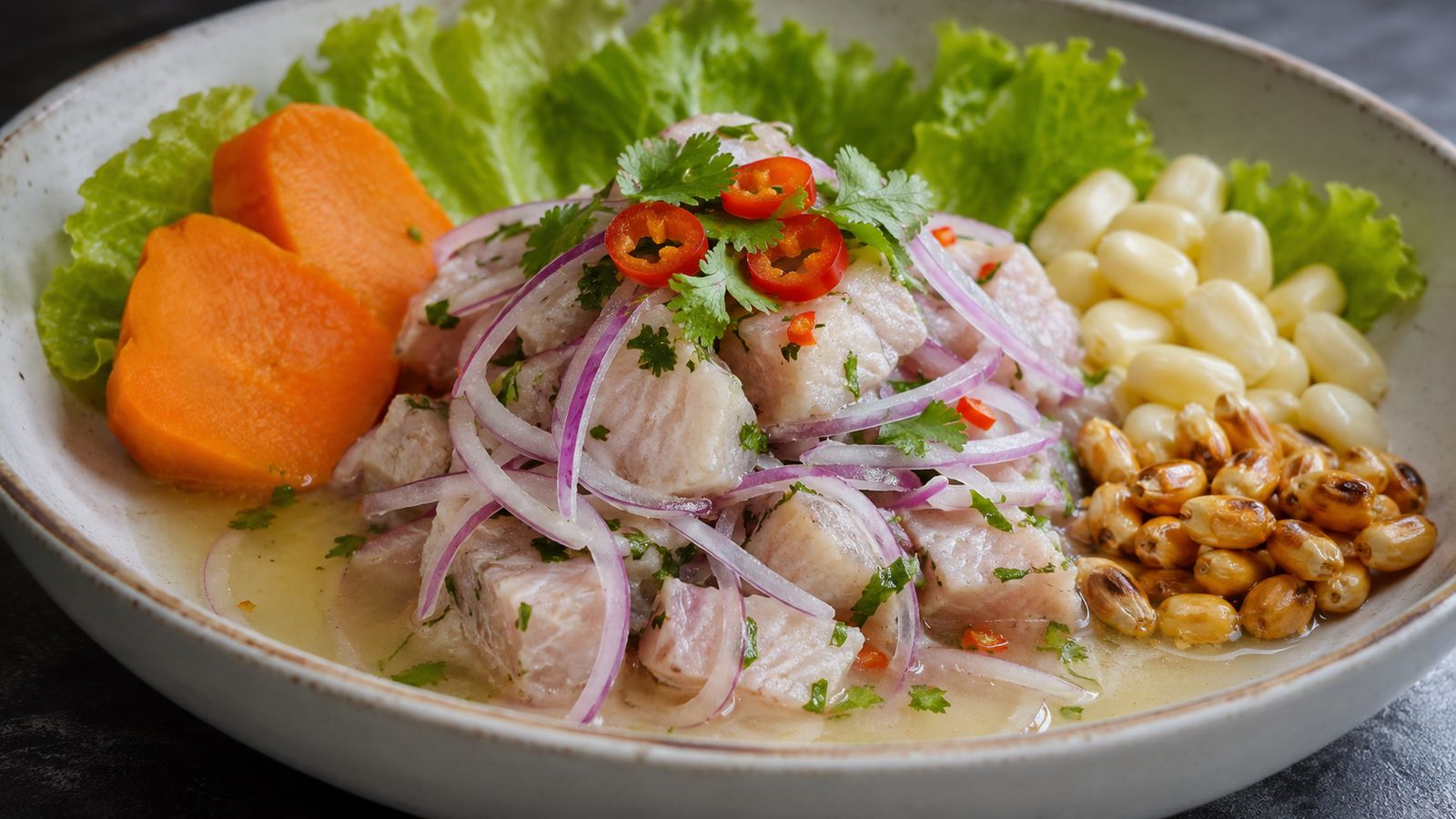 Ceviche, recette traditionnelle (Pérou)