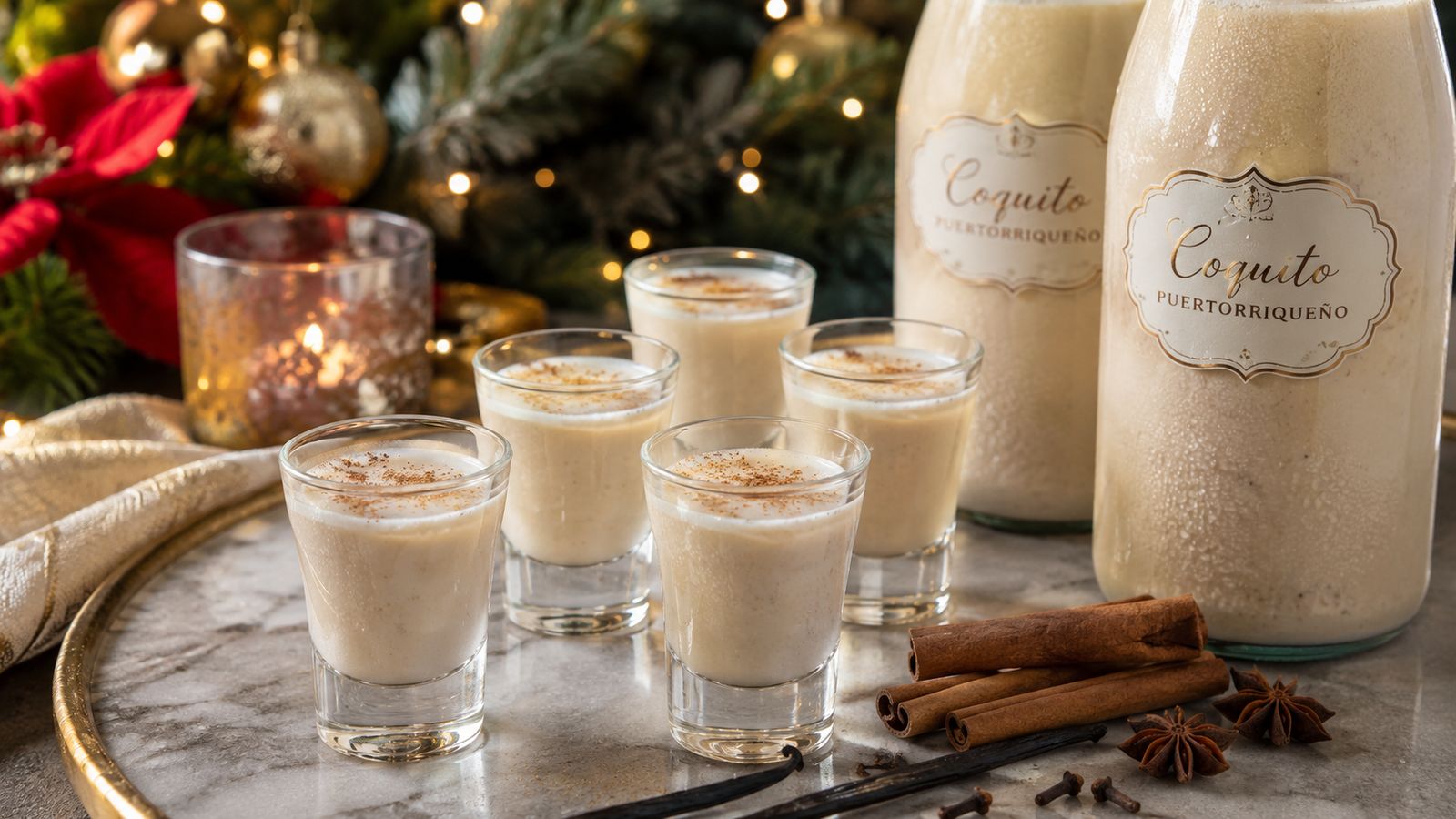 Coquito Puertorriqueño