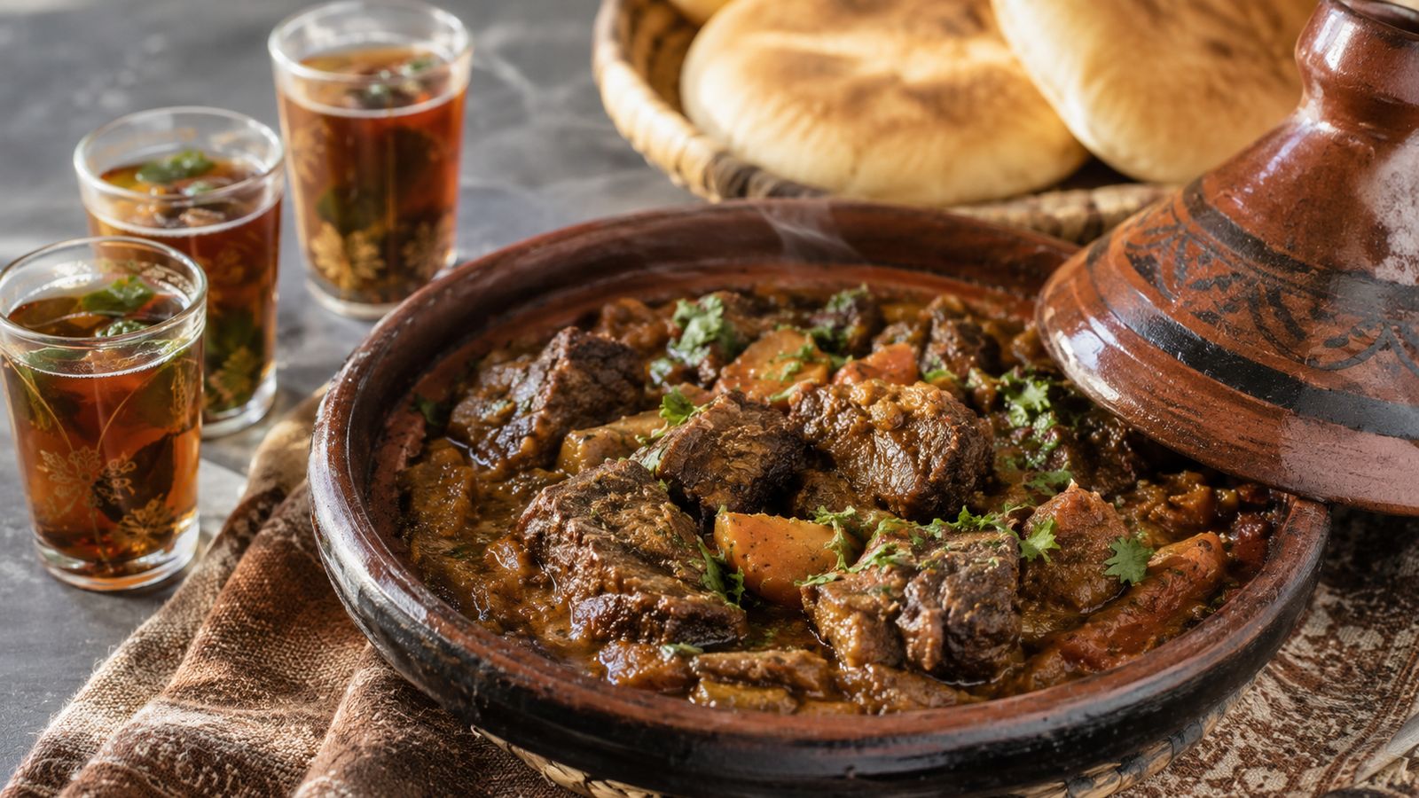 Tajine de dromadaire à la sahraouie