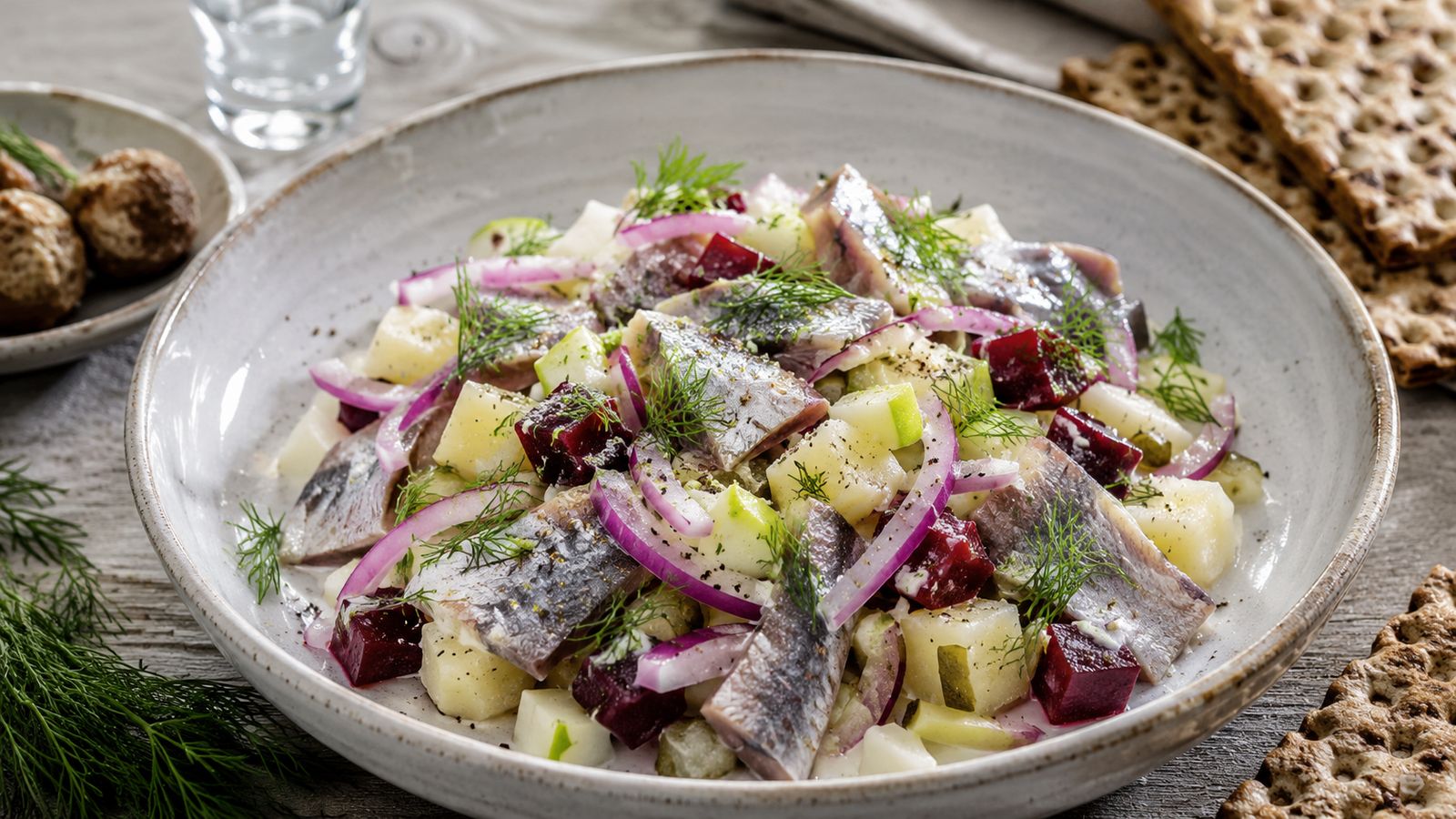Salade de hareng saur de Saint-Barthélemy