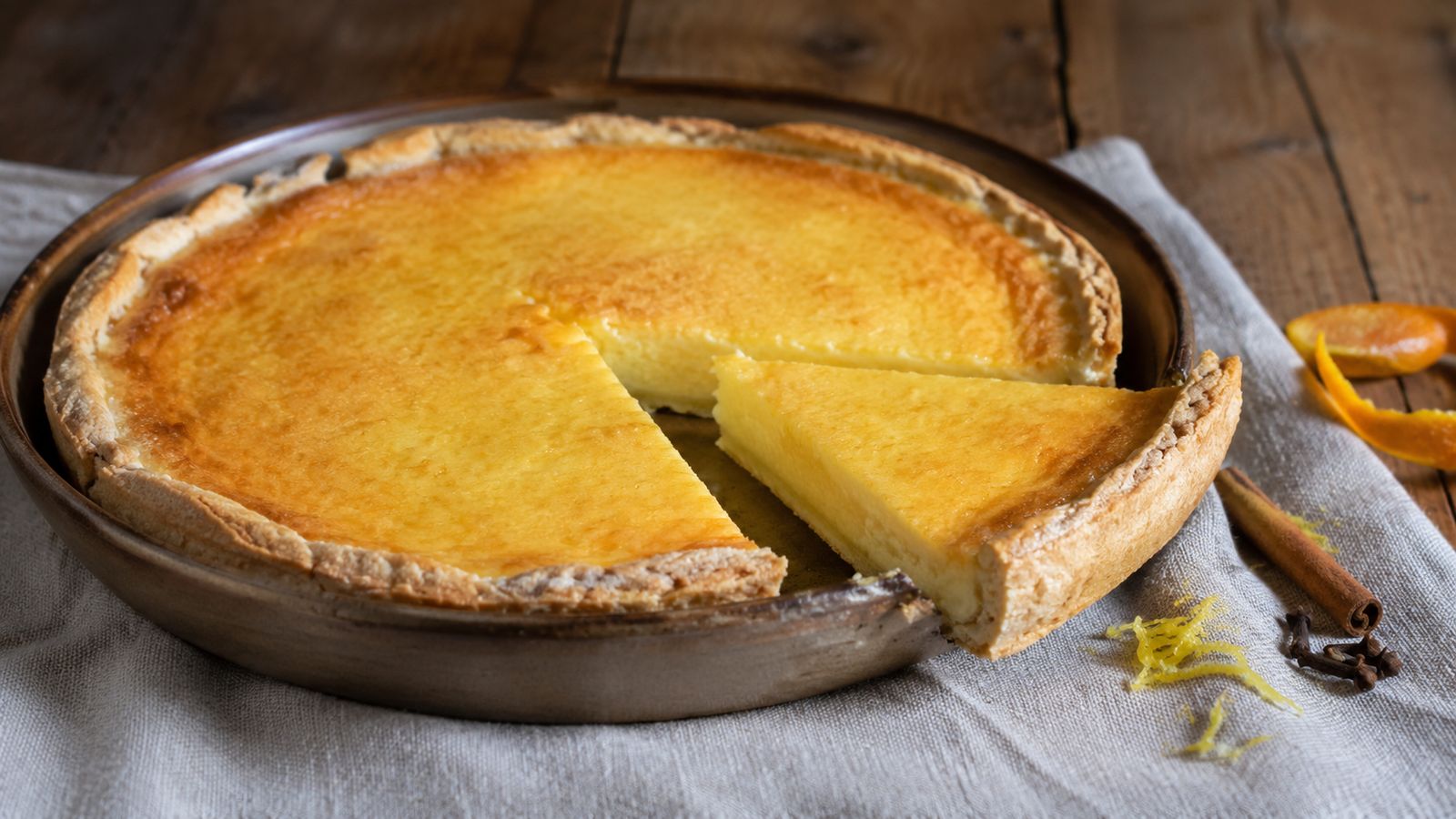 Cacciatello (crème custard cuite sammarinaise)