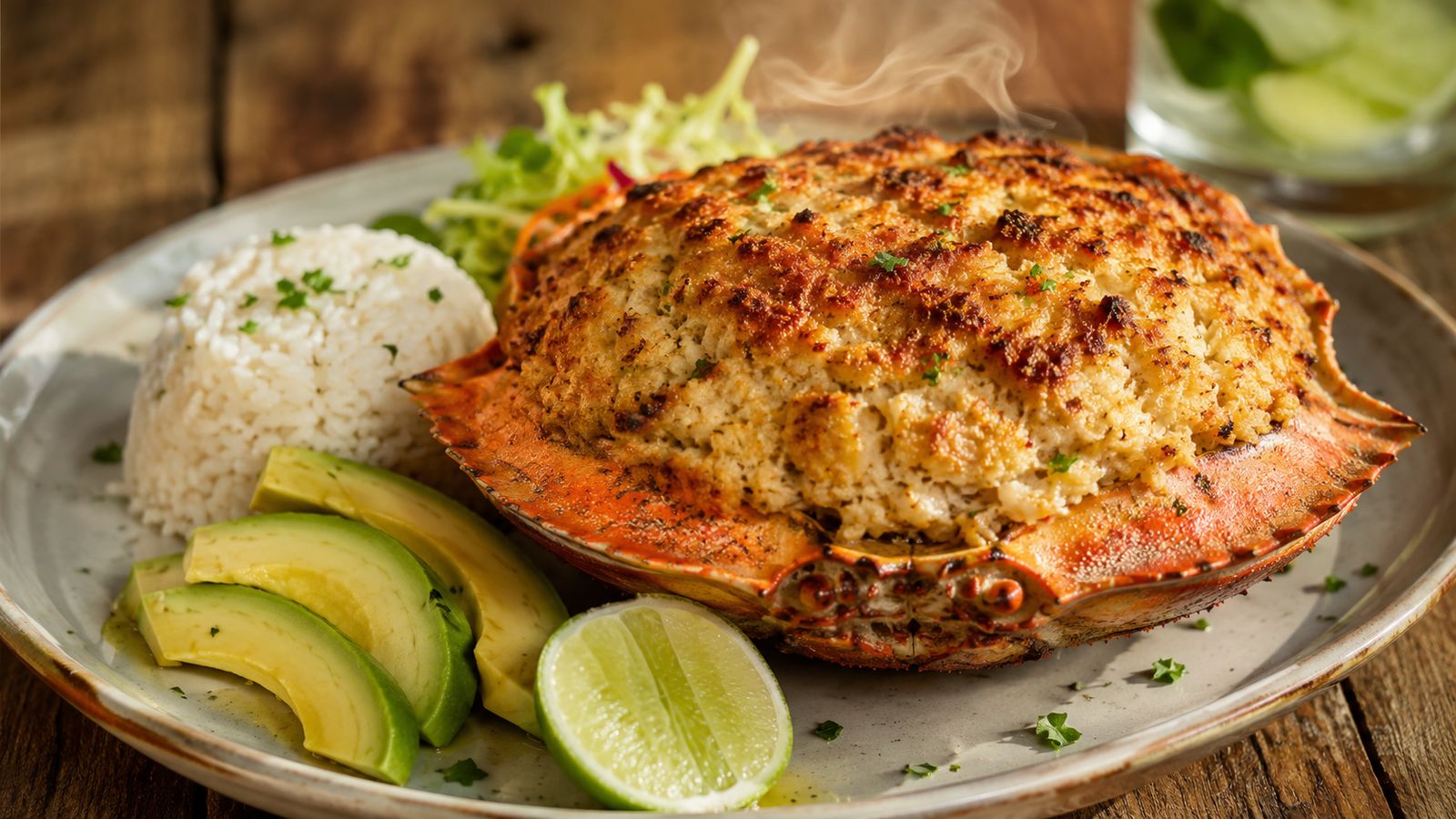 Crab Back — Crabe Farci de Saint-Martin