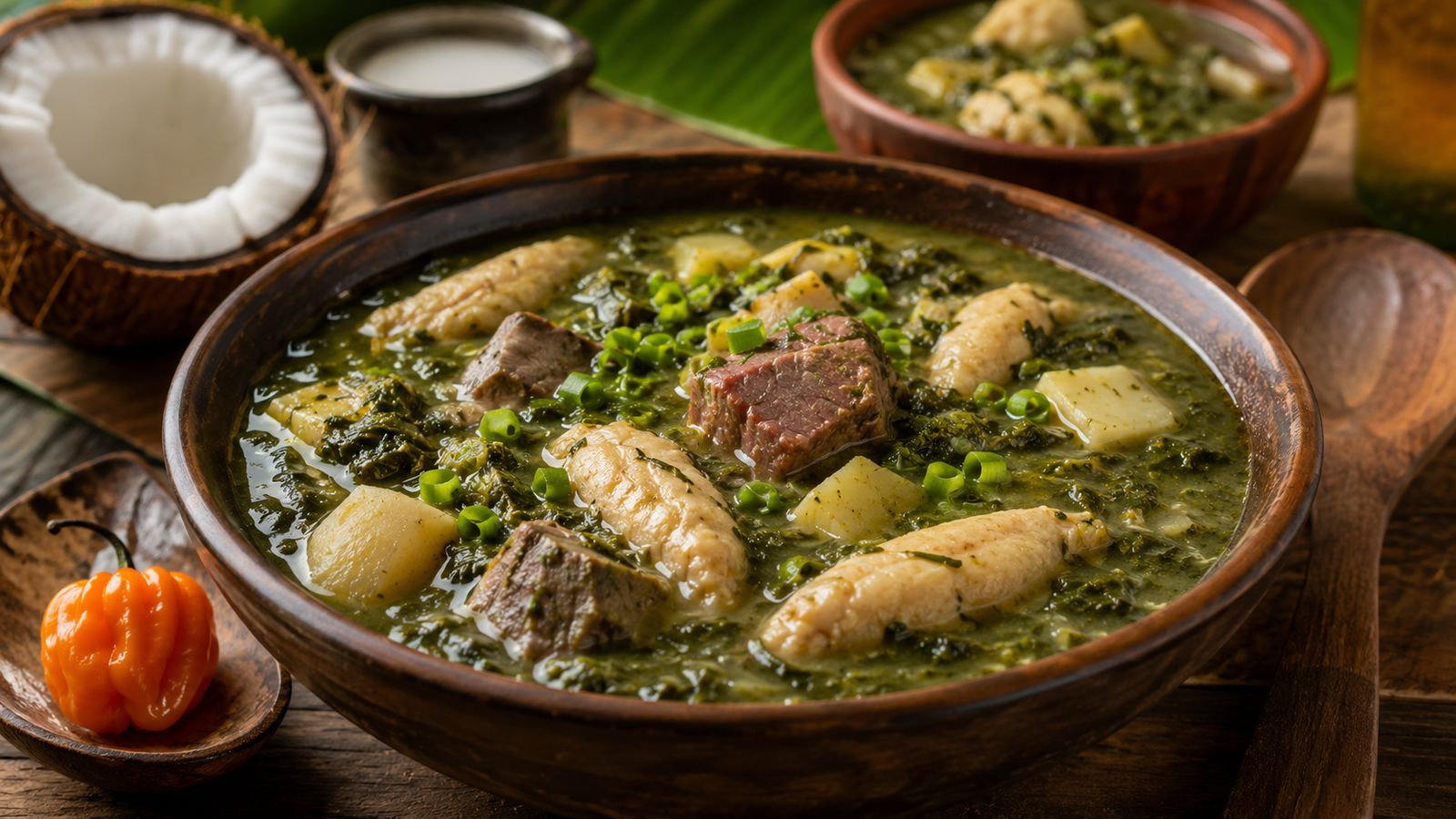 Vincy Callaloo Soup