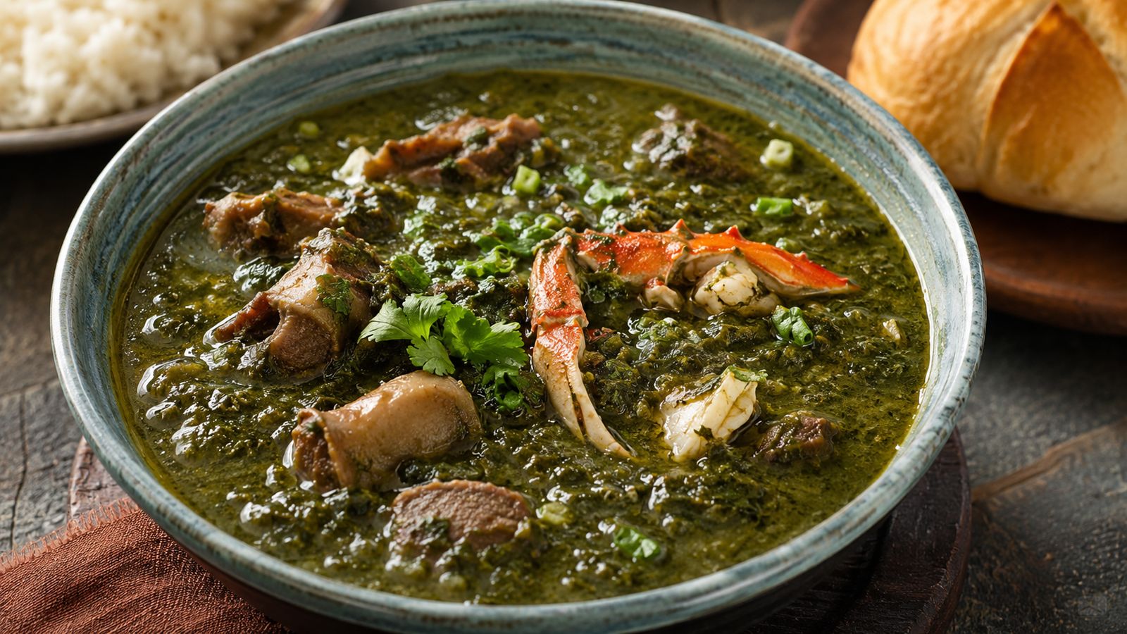 Callaloo Soup Saint-Lucien