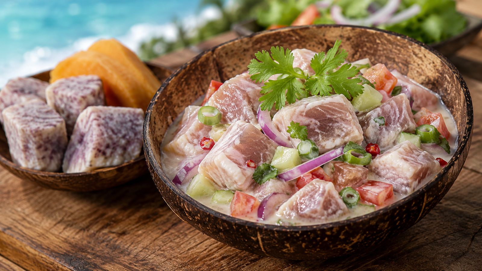 Oka i'a (poisson cru samoan au lait de coco)