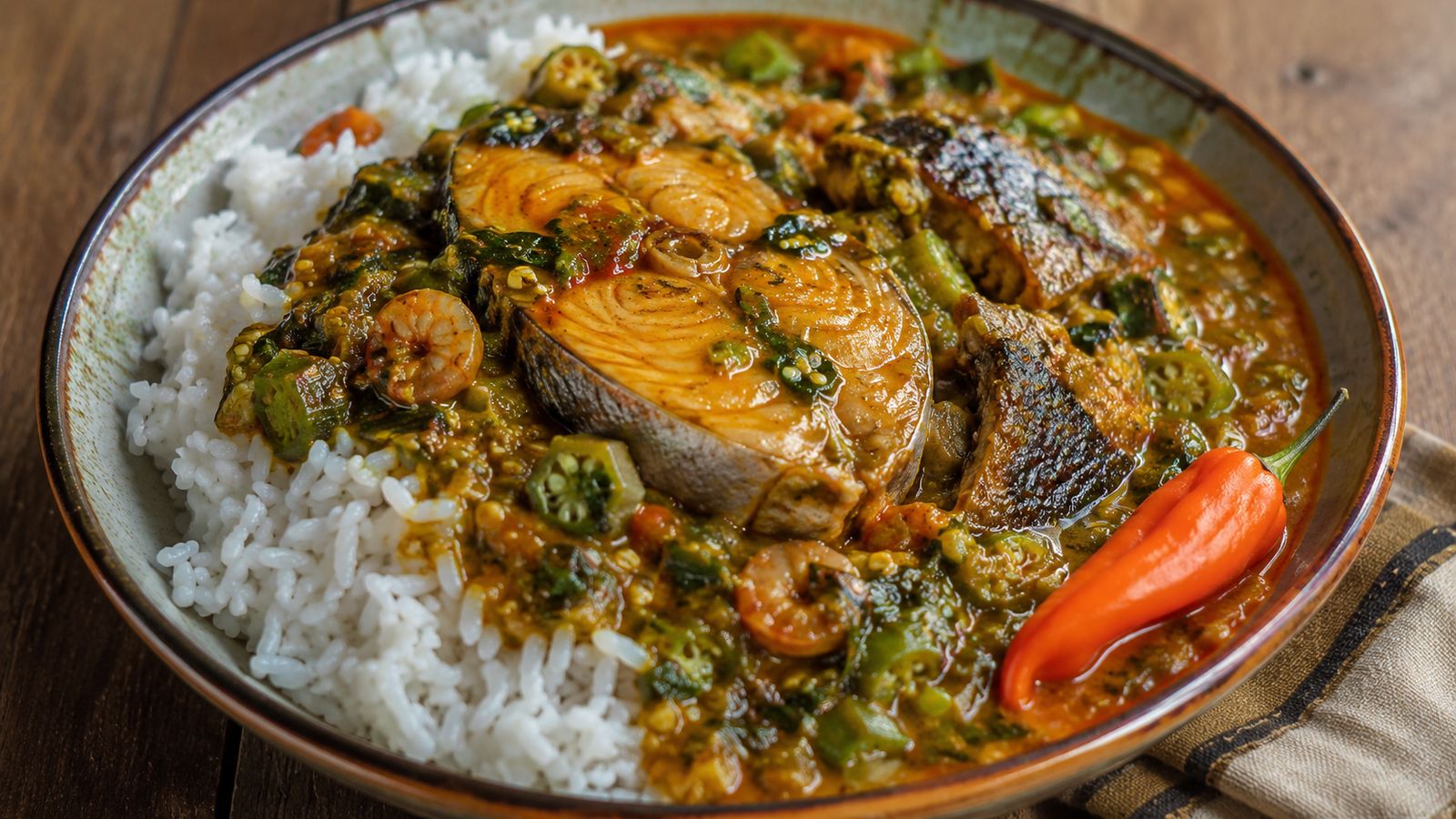 Soupou Kandja (Soupe de gombo)