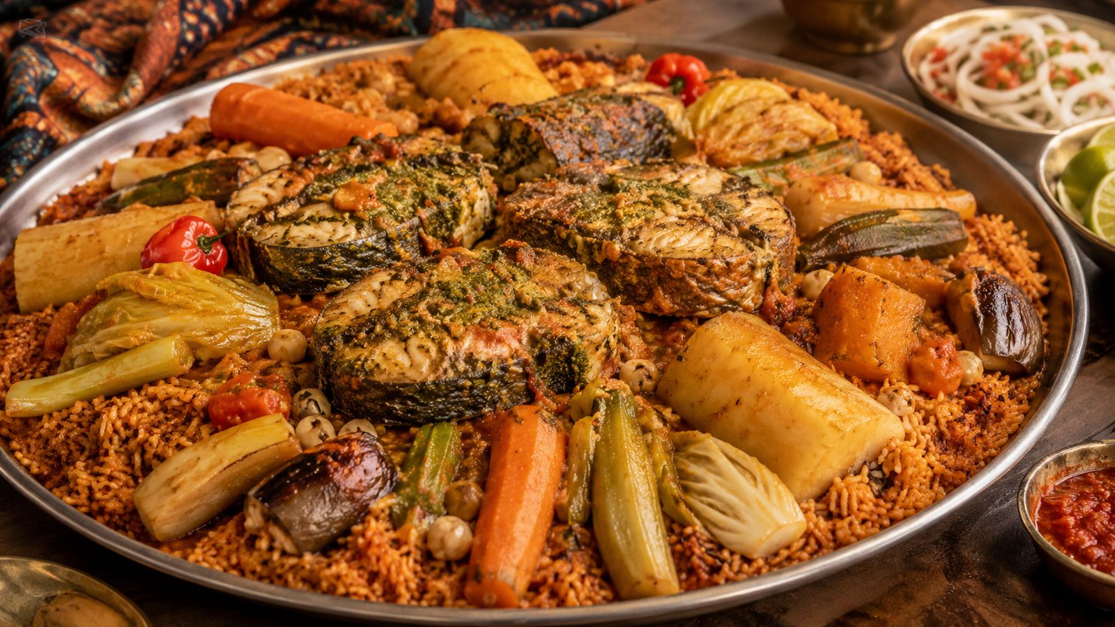 Thieboudienne, recette traditionnelle (Sénégal)