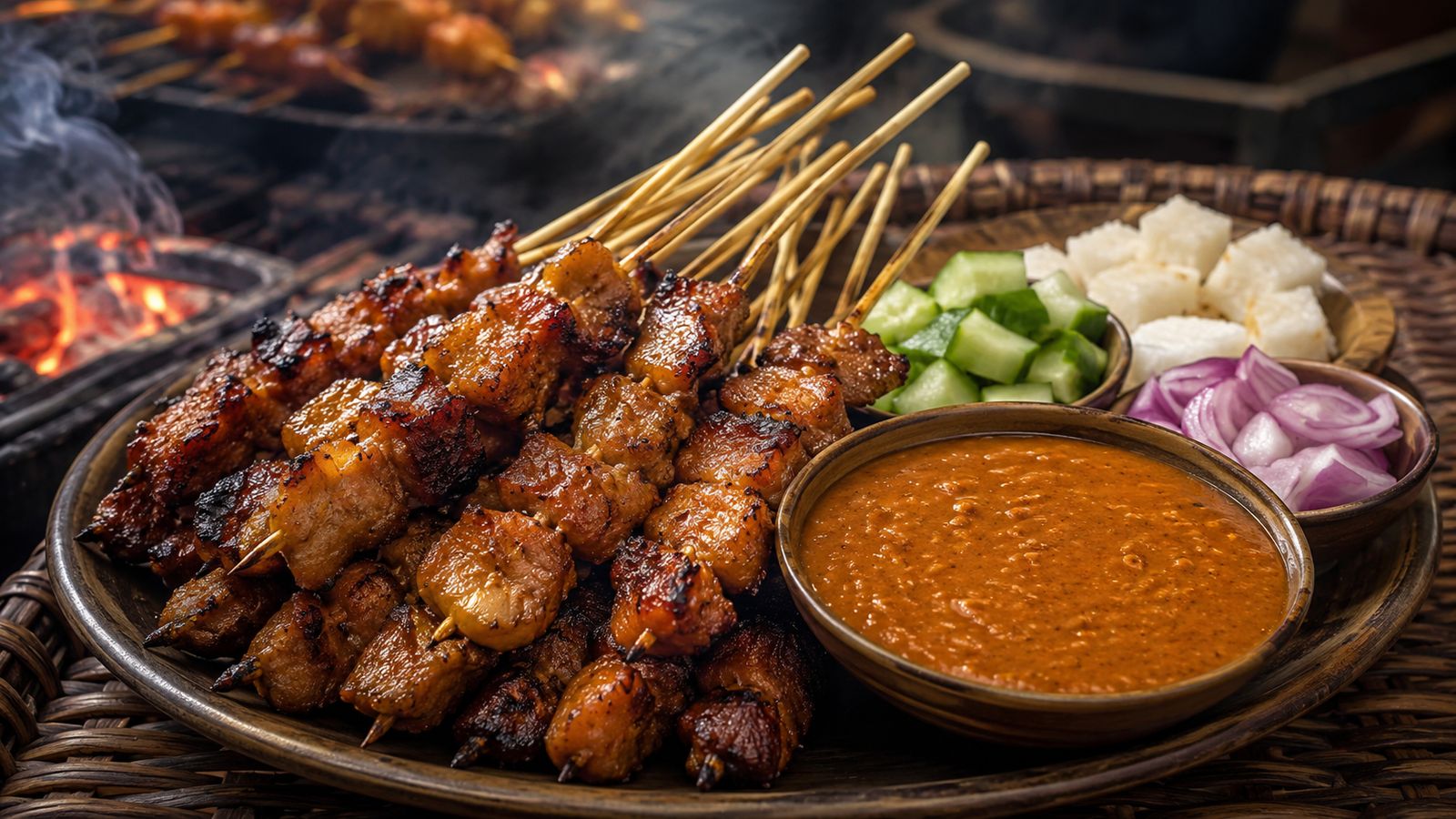 Satay (沙嗲, sate)