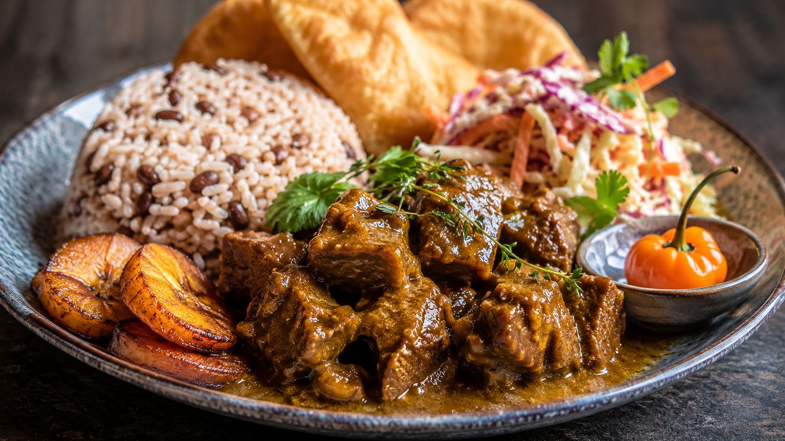 Curry Goat de Sint Maarten