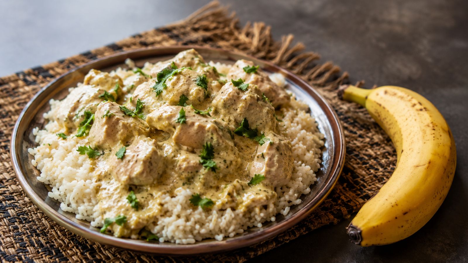 Digaag Qumbe (poulet à la sauce lait de coco et yaourt, côte Benadir)
