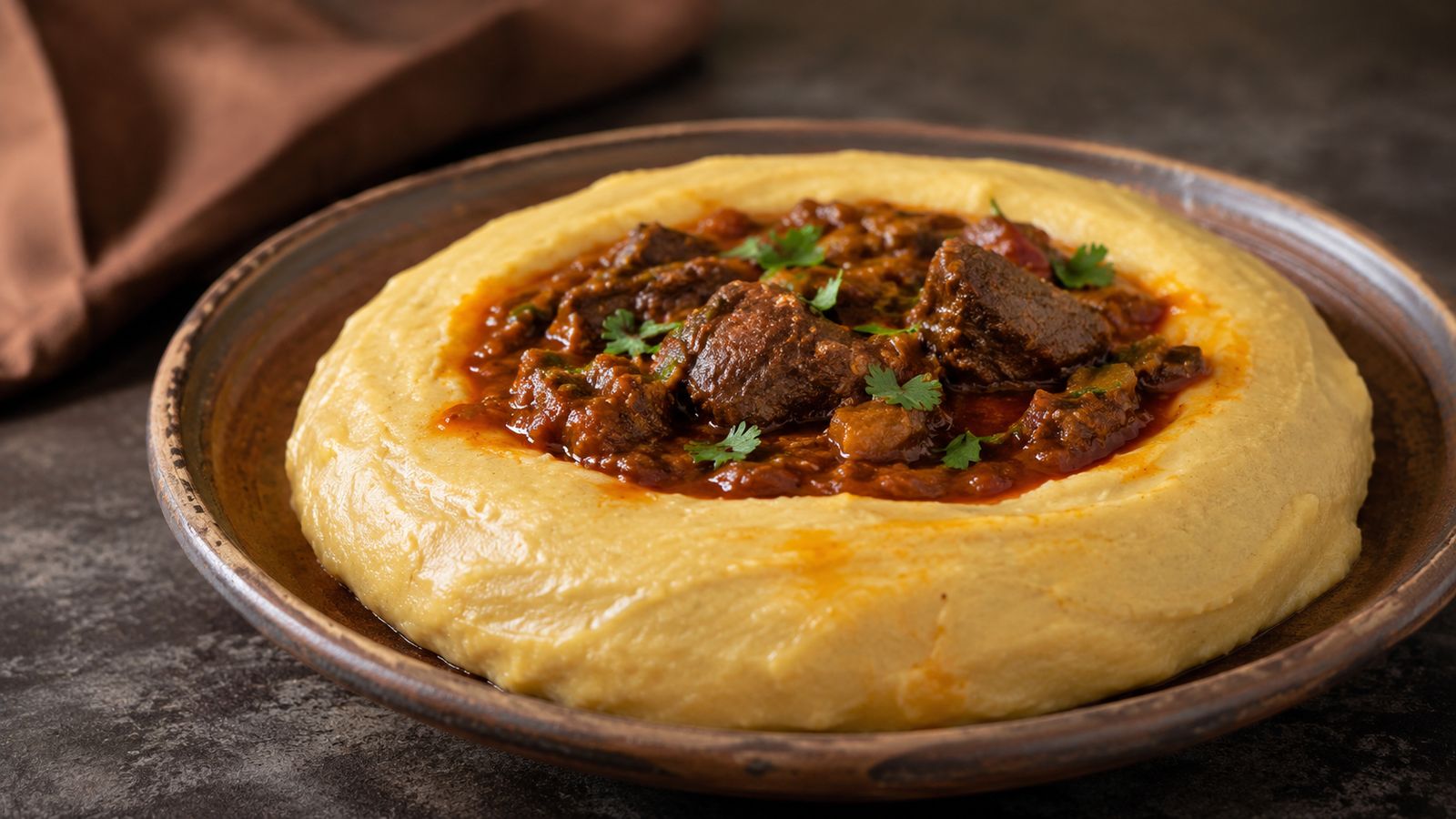 Soor (polenta somalie de maïs/sorgho ; alias gashiisho, shuuro, malalaf)