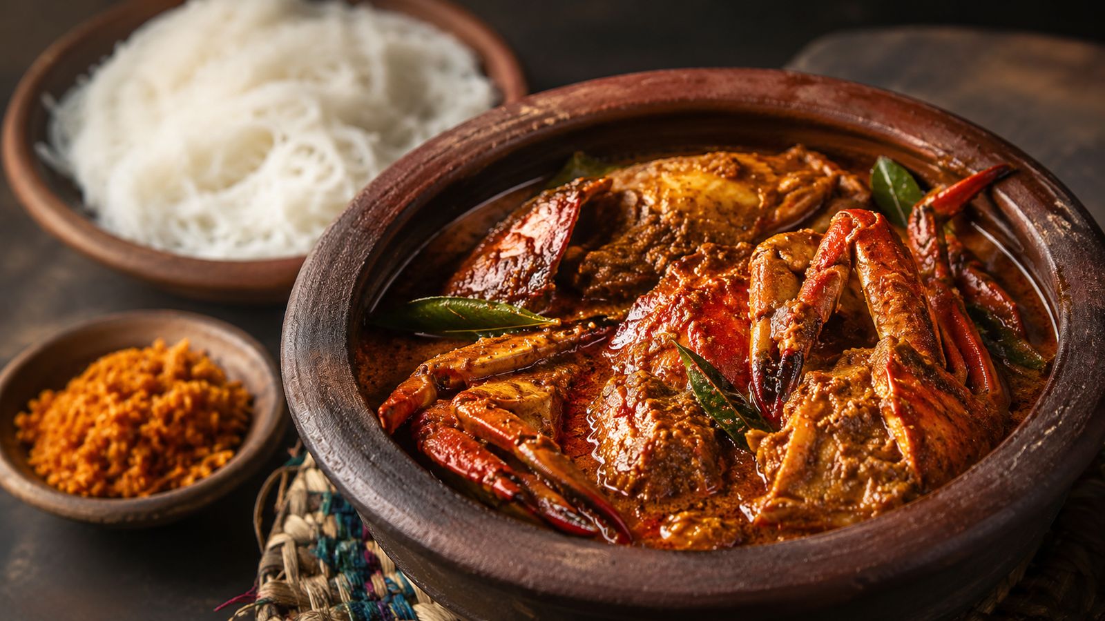 Jaffna Crab Curry (நண்டு குழம்பு / Nandu Kulambu)