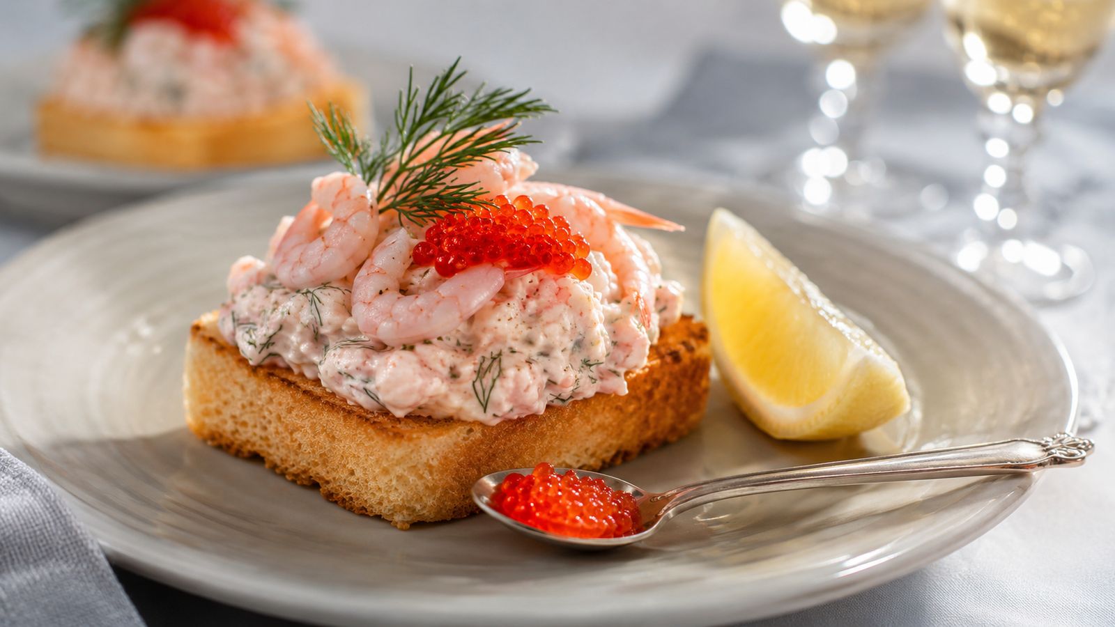 Toast Skagen